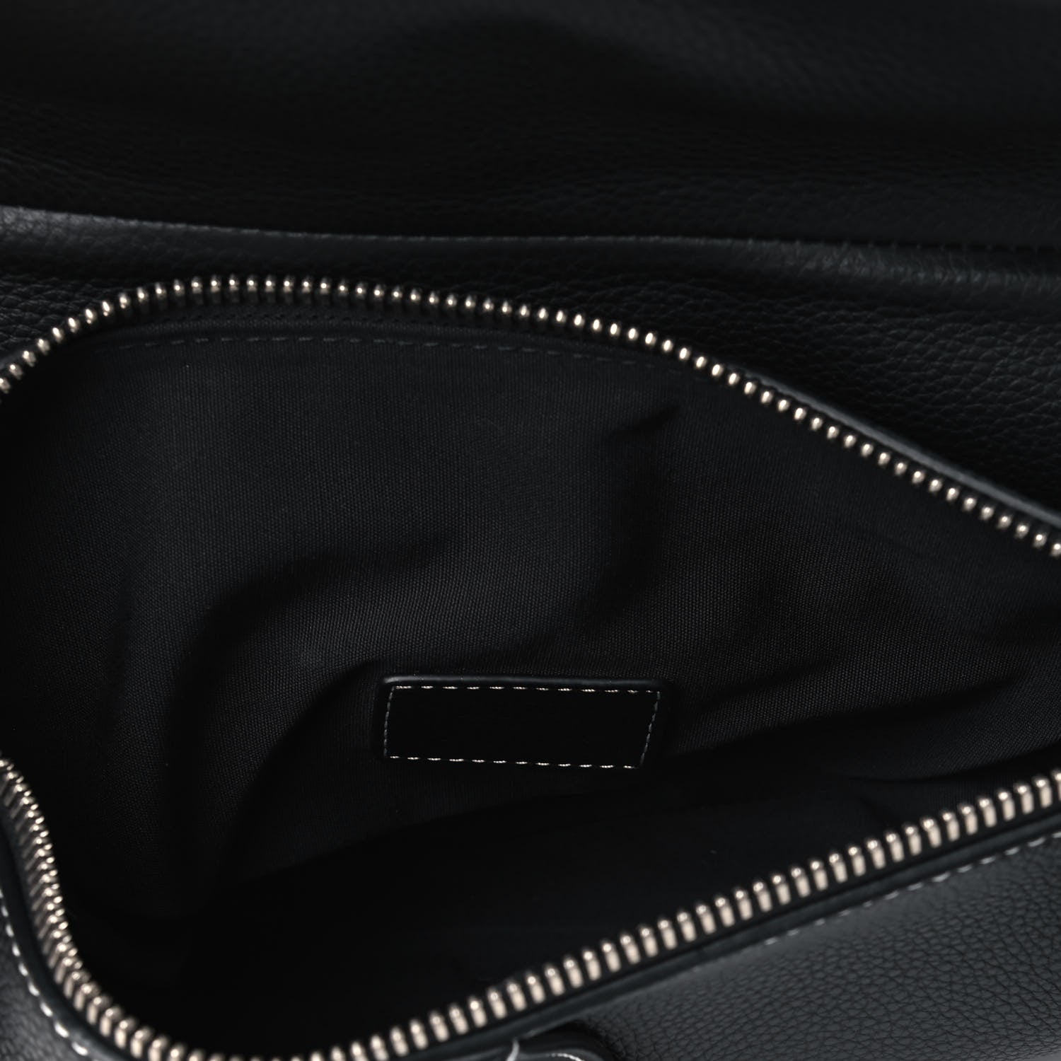 Christian Dior X KAWS Grained Calfskin Bee Saddle Bag Black 4 of 4