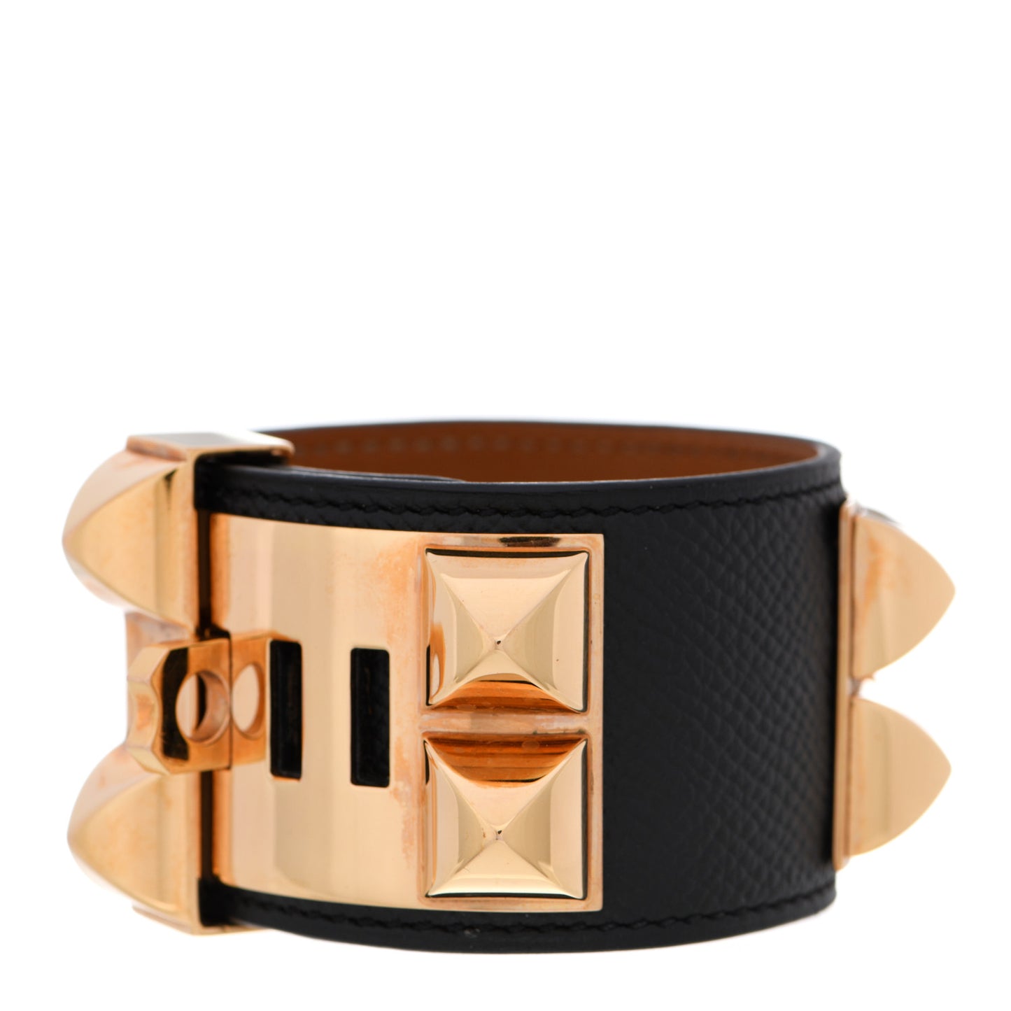 Epsom Collier de Chien CDC Bracelet S Black