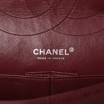Chanel Aged Calfskin Quilted 2.55 Reissue 228 Flap Dark Red 6 of 13