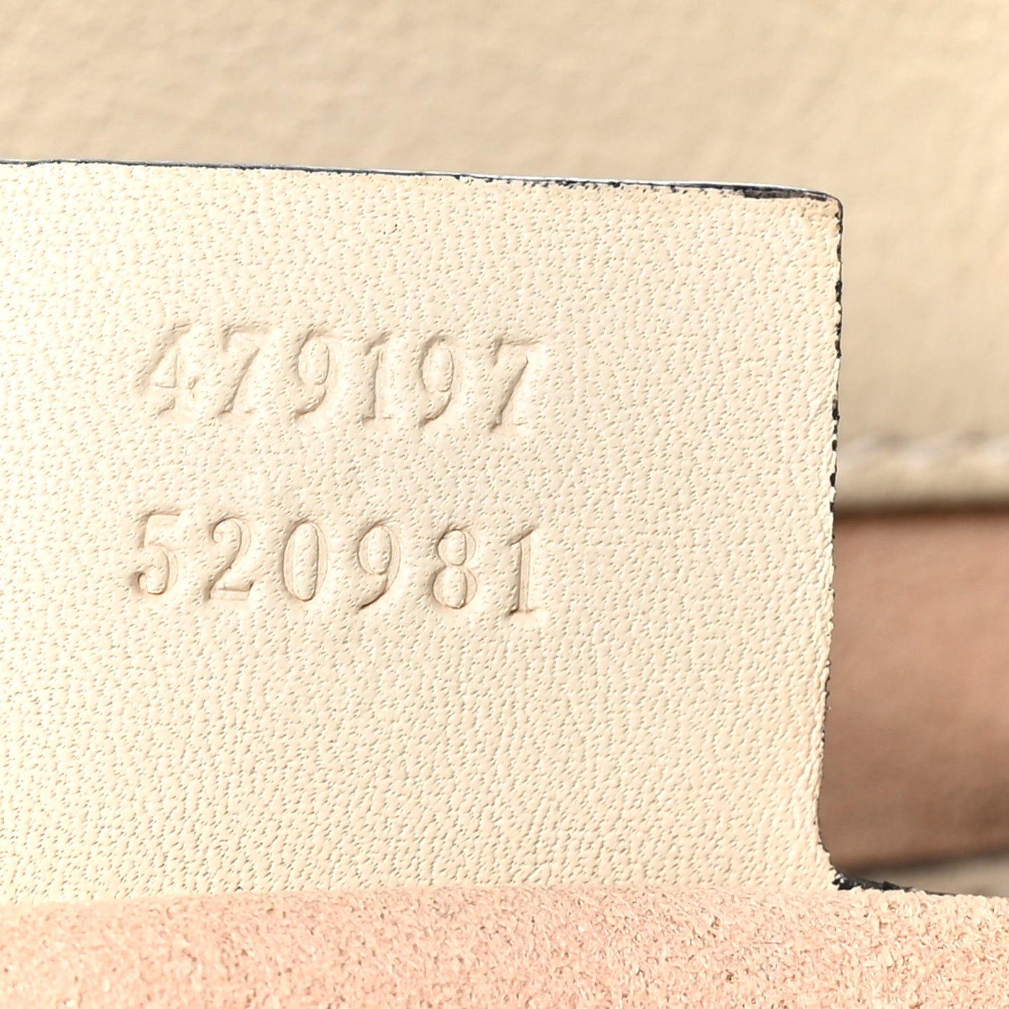 GG Supreme Monogram Medium Padlock Tote White