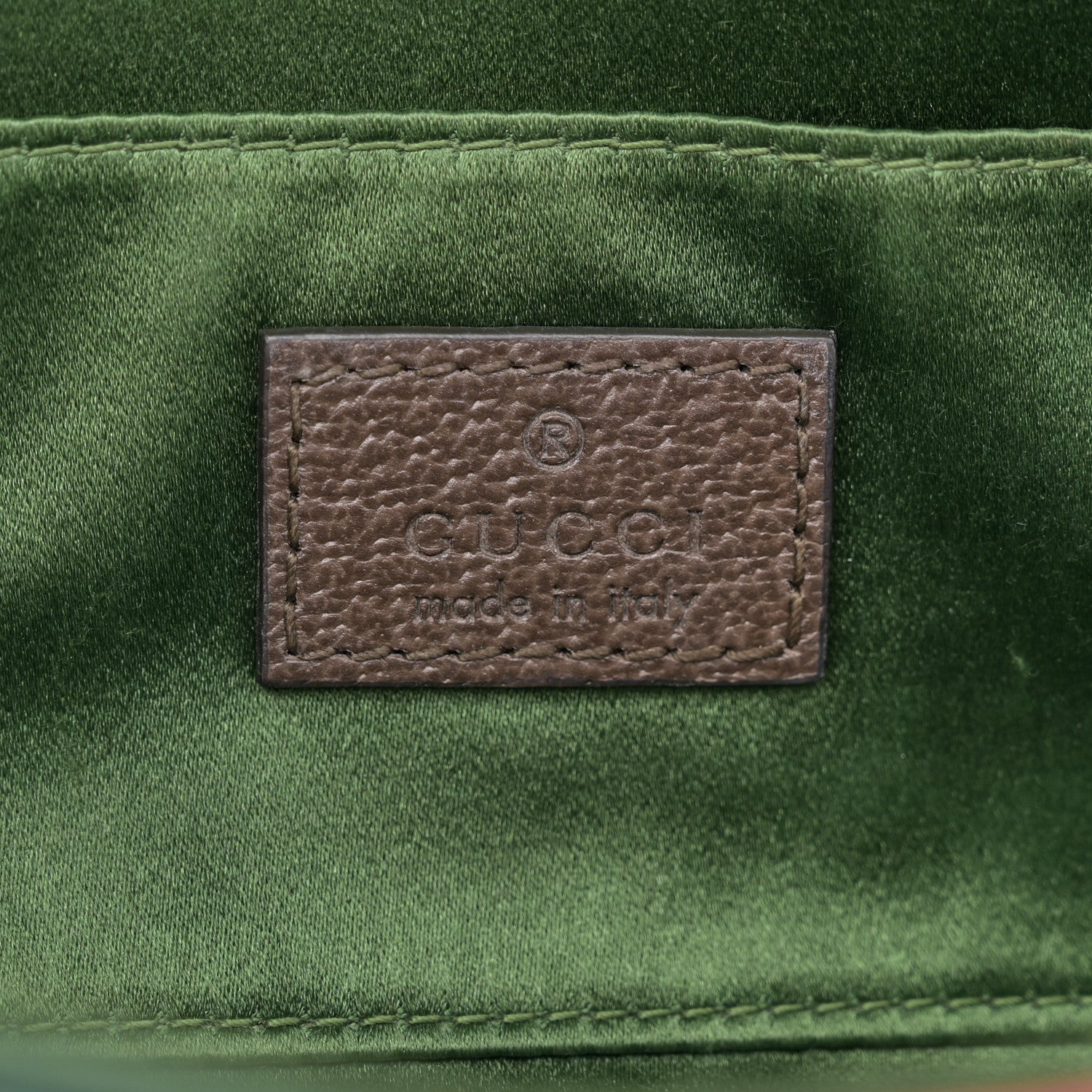 Gucci Monogram Textured Dollar Calfskin Heavy Grosgrain Web Small Maxi Horsebit Chain Shoulder Bag Beige Ebony New Acero 6 of 13