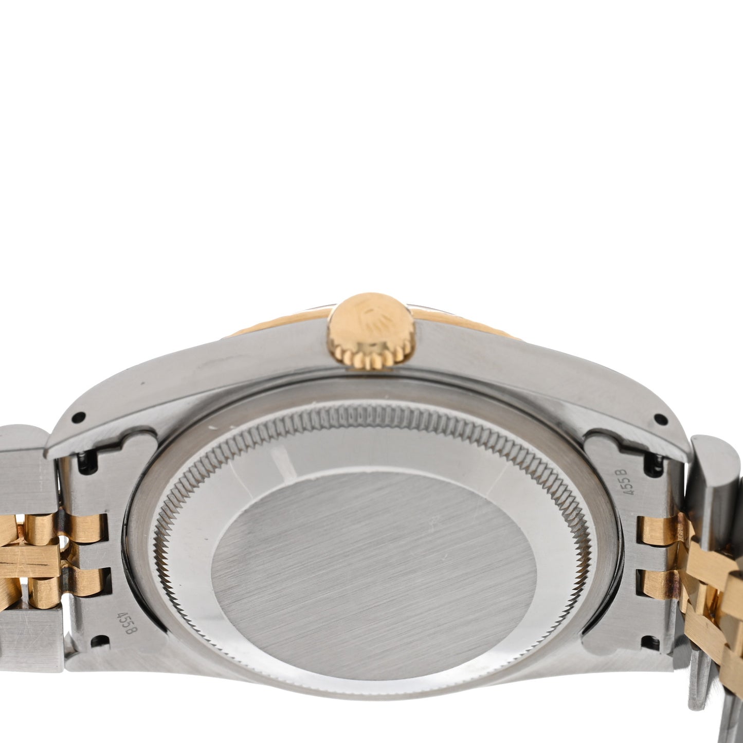 Stainless Steel 18K Yellow Gold Diamond 36mm Oyster Perpetual Datejust Watch Champagne 16233