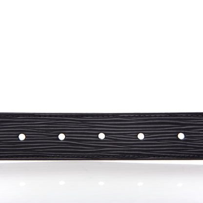 Louis Vuitton Epi 30mm LV Initiales Belt 100 40 Black 3 of 7
