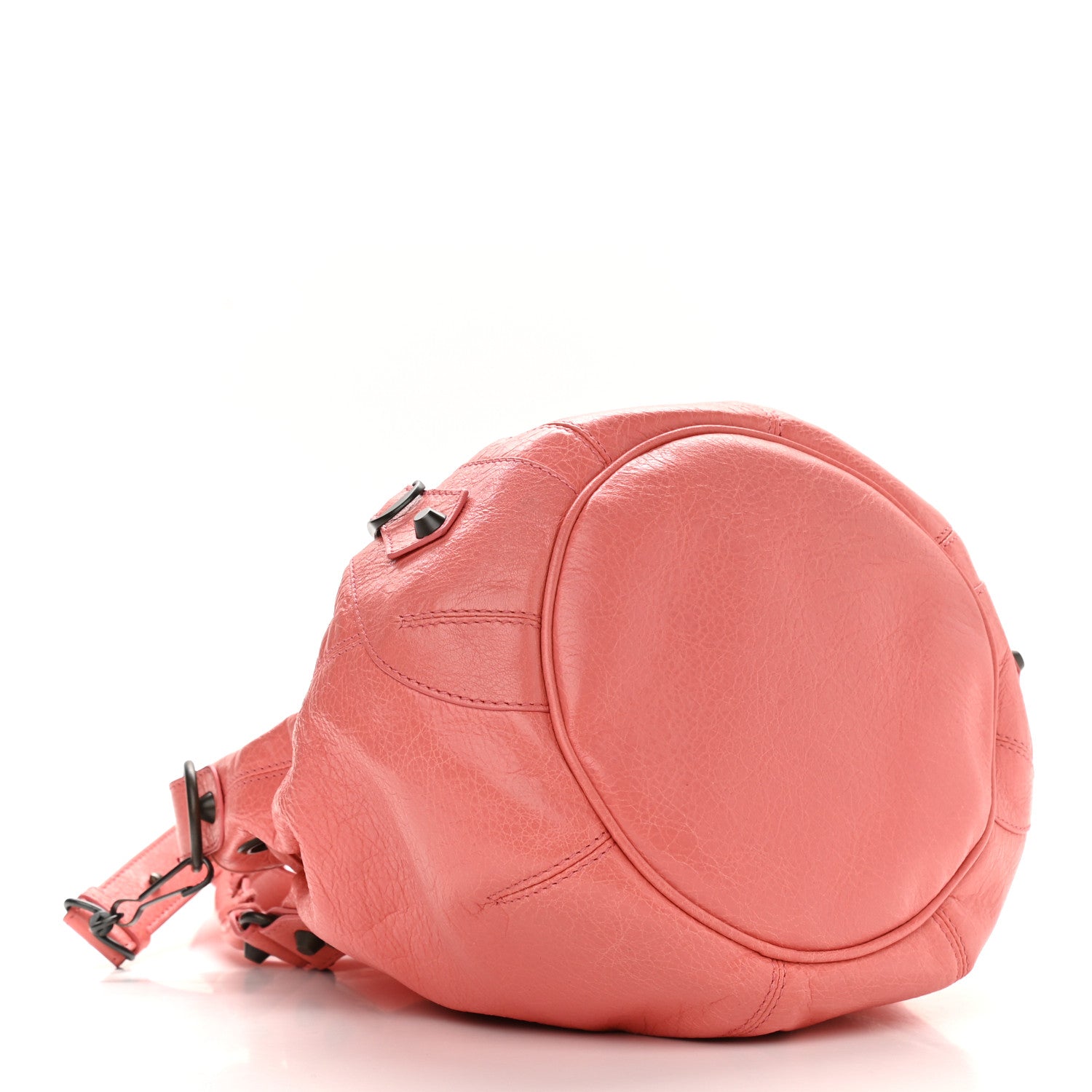 Balenciaga Agneau Classic Hardware Mini Pompon Rose Azalee 4 of 11