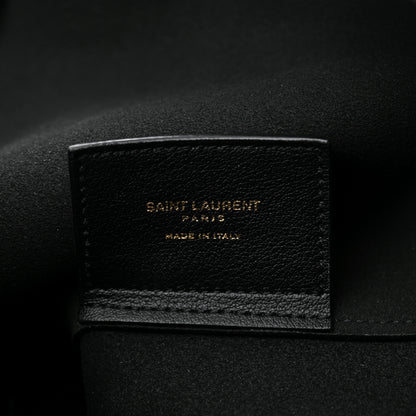 Saint Laurent Calfskin Large Shopping Tote Black 7 of 11