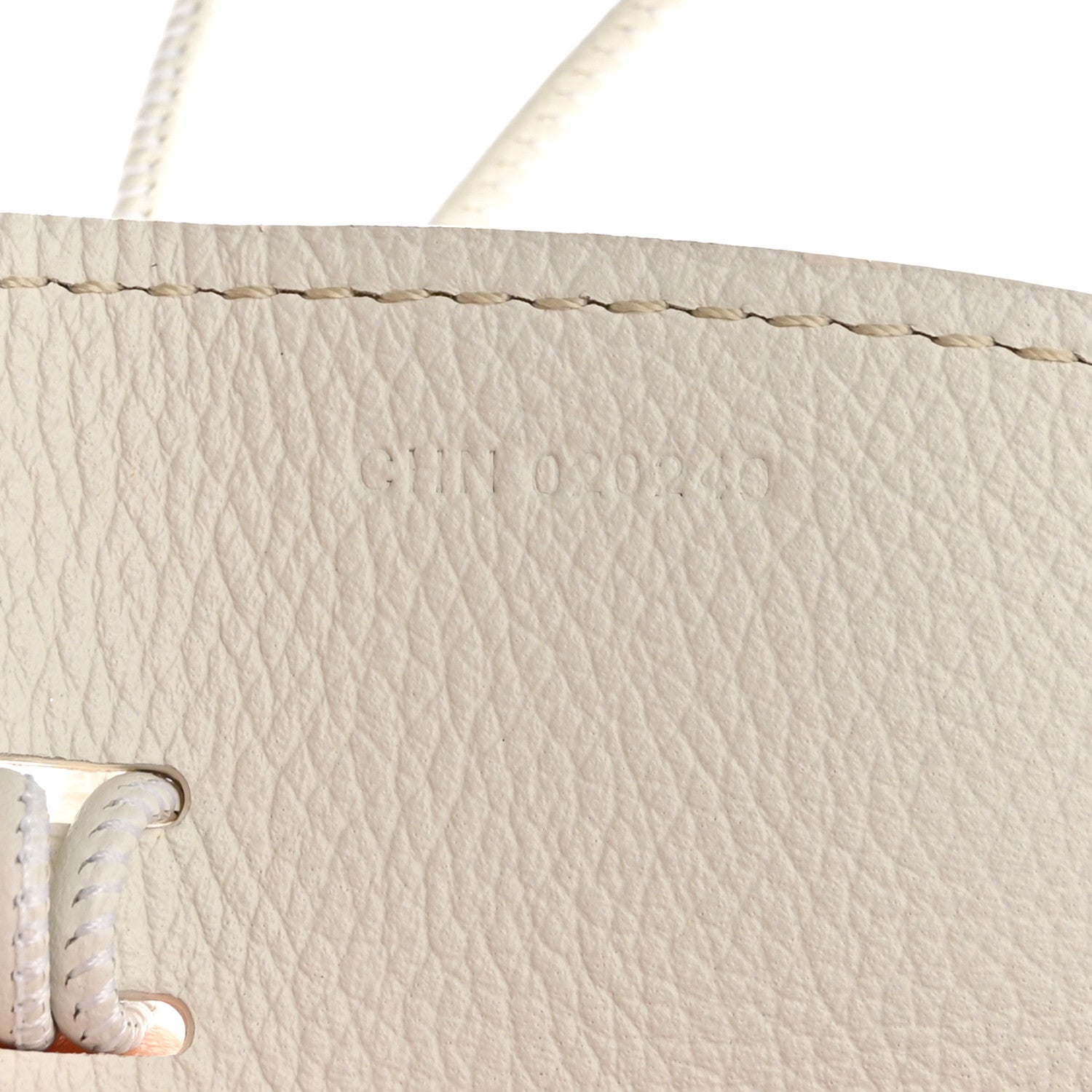 Goyard Calfskin Bag Clip White 4 of 6