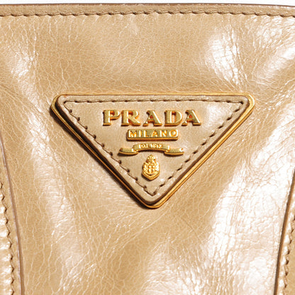 Prada Glace Calf Tote Quarzo 11 of 11