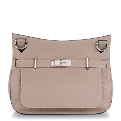 Hermes Taurillon Clemence Jypsiere 31 Gris Tourterelle 1 of 7