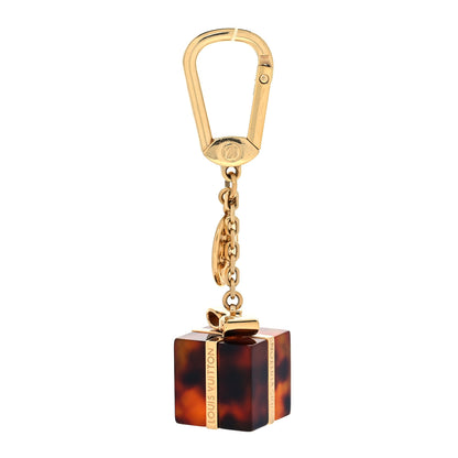 Louis Vuitton Gift Box Charm Key Ring Ecaille 1 of 3