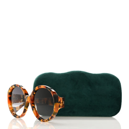 Gucci Round 56mm Sunglasses GG1256S Havana 2 of 8
