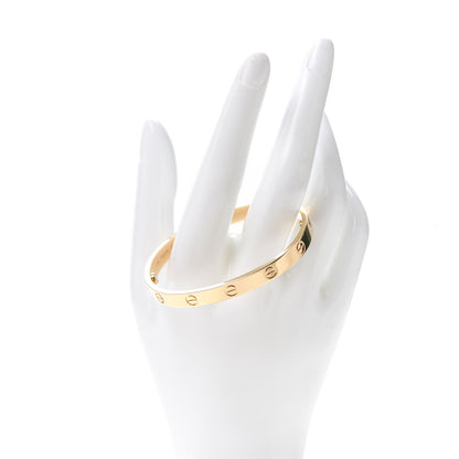 Cartier 18K Yellow Gold LOVE Bracelet 17 2 of 8