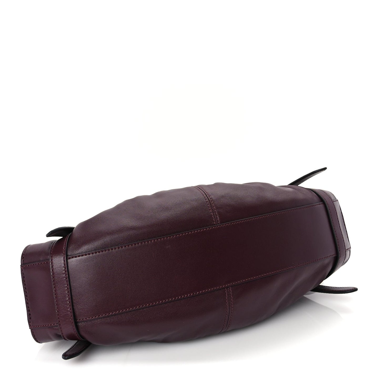 Calfskin Medium The Cristina Satchel Dark Red