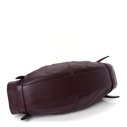 Marc Jacobs Calfskin Medium The Cristina Satchel Dark Red 3 of 8