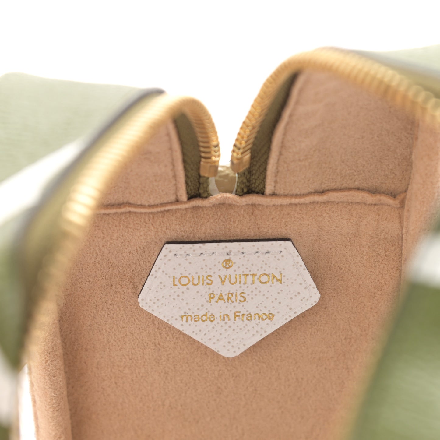 Monogram Giant Beach Pouch Kaki