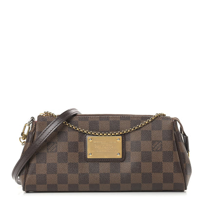 Louis Vuitton Damier Ebene Eva Clutch 1 of 14