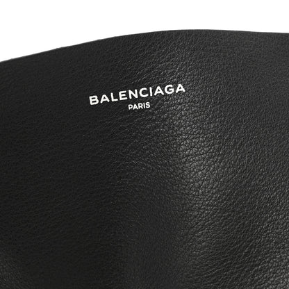 Balenciaga Veau Baltimore Double Sided Medium Everyday Tote Black Purple 7 of 13
