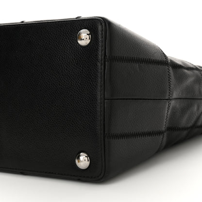 Chanel Caviar Square Stitched Hobo Black 10 of 11