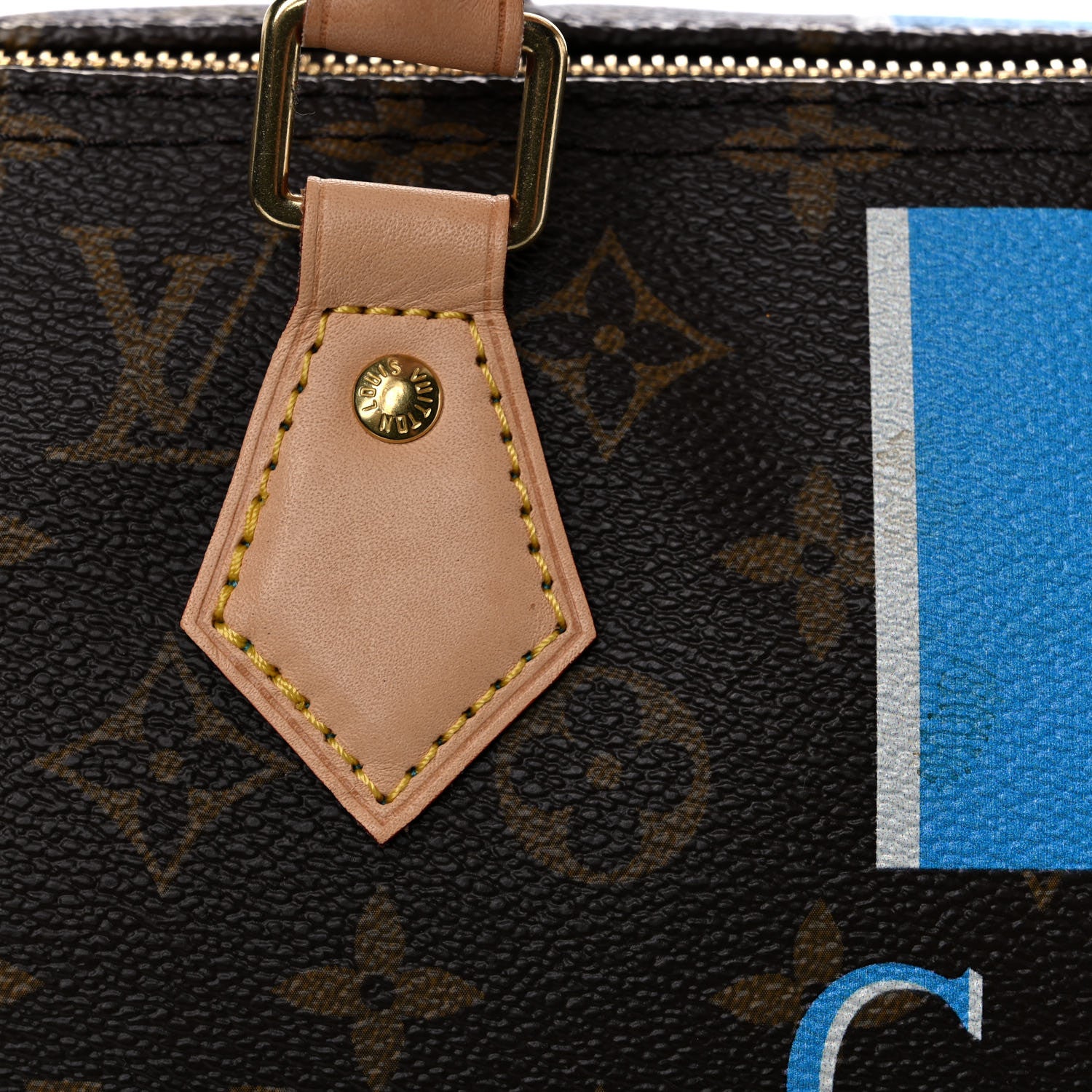 Louis Vuitton Monogram My LV Heritage Speedy 40 Blue White 16 of 25