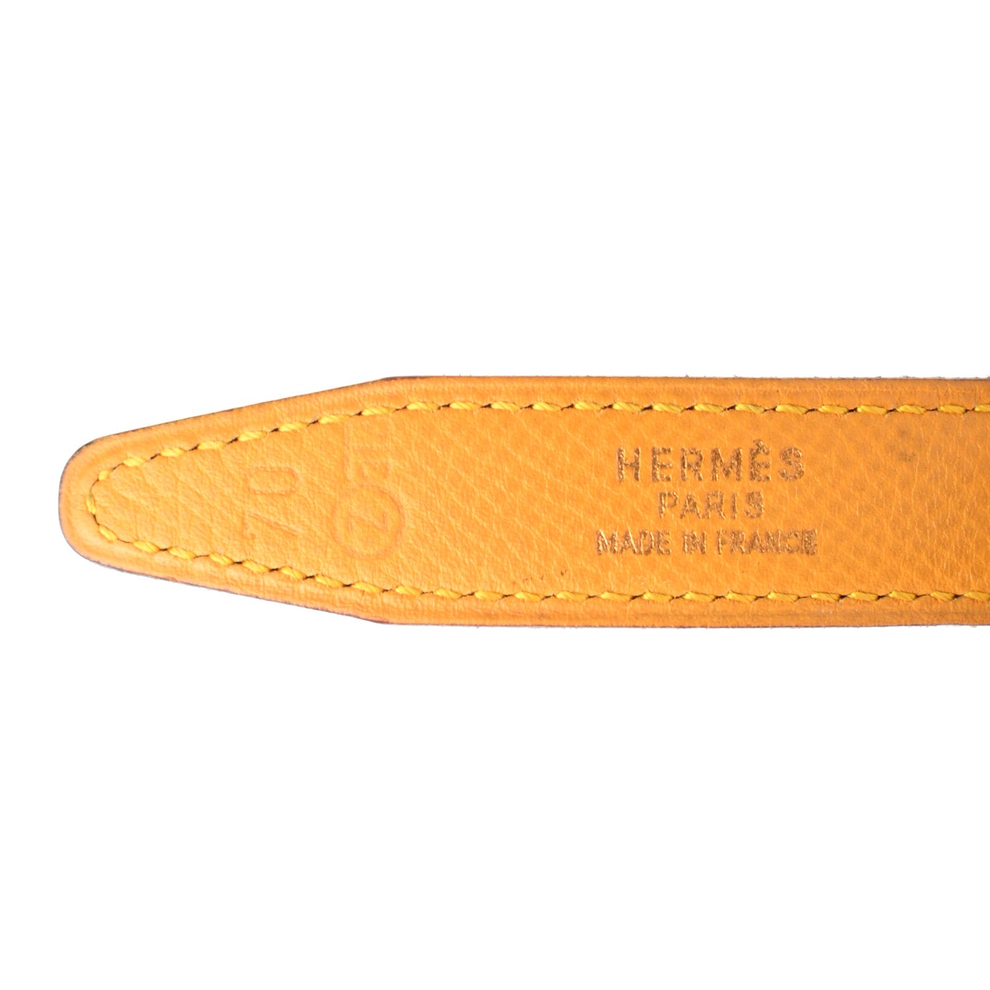 Courchevel Chamonix 24mm Mini Constance H Belt 70 Black Jaune