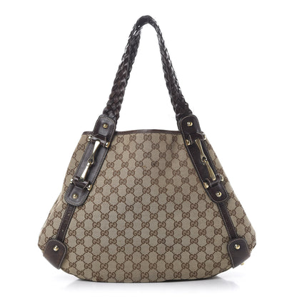 Gucci Monogram Medium Pelham Shoulder Bag Dark Brown 1 of 13