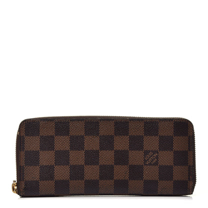 Louis Vuitton Damier Ebene Clemence Wallet 1 of 7