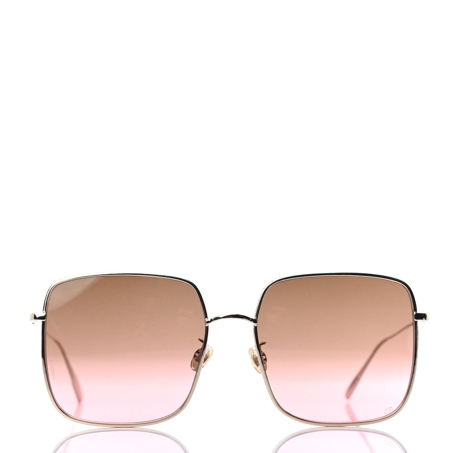 Metal Dior By Dior 2 Sunglasses Gold