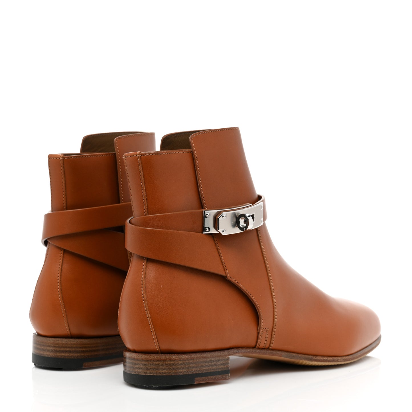 Calfskin Neo Low Boots 36.5 Natural