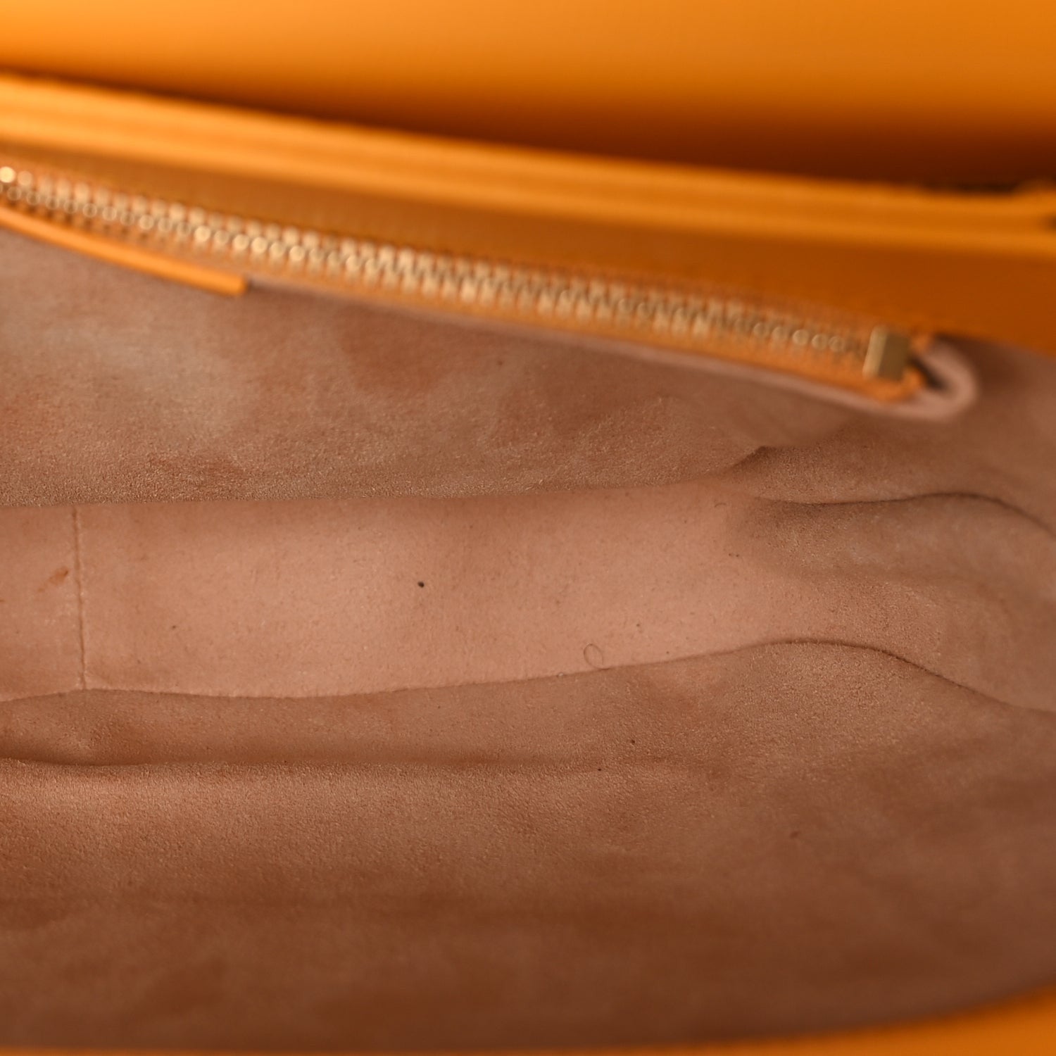 Gucci Textured Calfskin Horsebit 1955 Shoulder Bag  Yellow 4 of 8