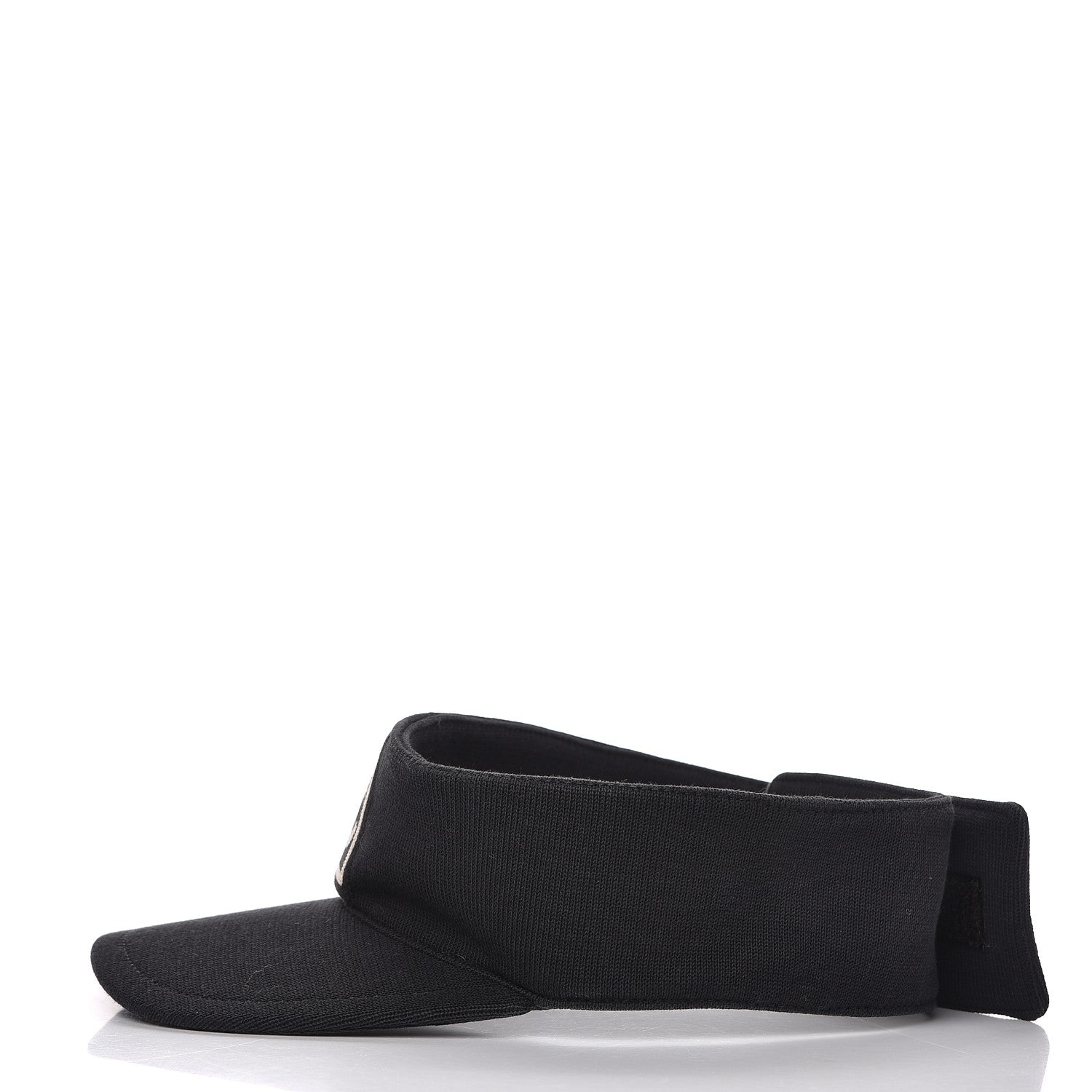 Chanel Cotton Tennis Visor MBlack 3 of 7