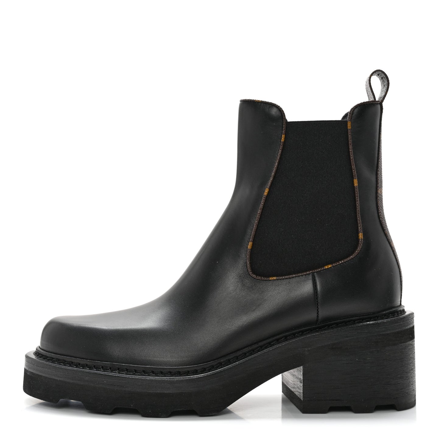 Calfskin Monogram Beaubourg Ankle Boots 39 Black