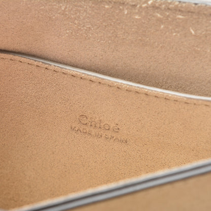 Chloe Calfskin Small Faye Shoulder Bag Denim Blue 6 of 6