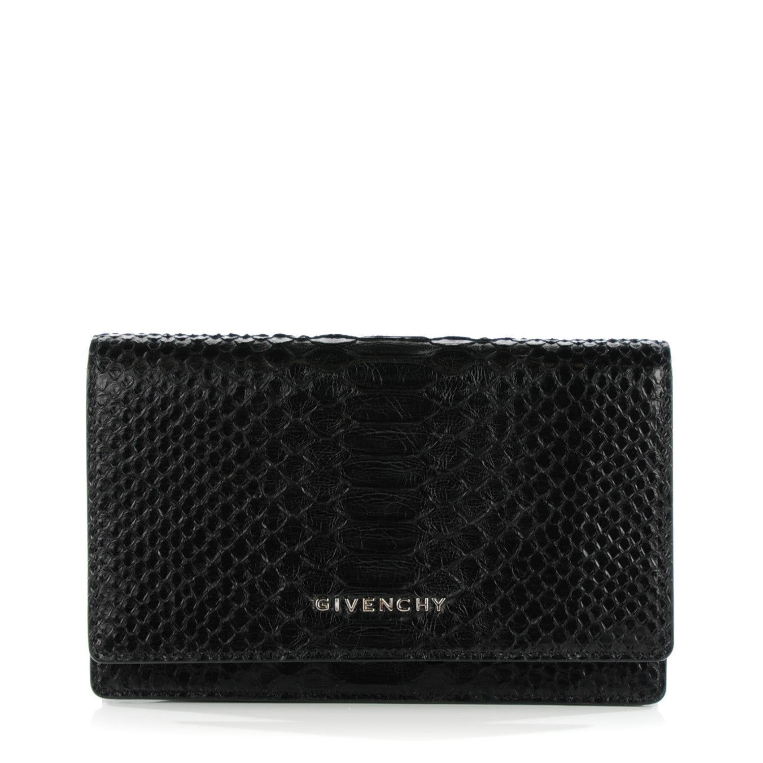 Givenchy Python Pandora Chain Wallet Black 1 of 7