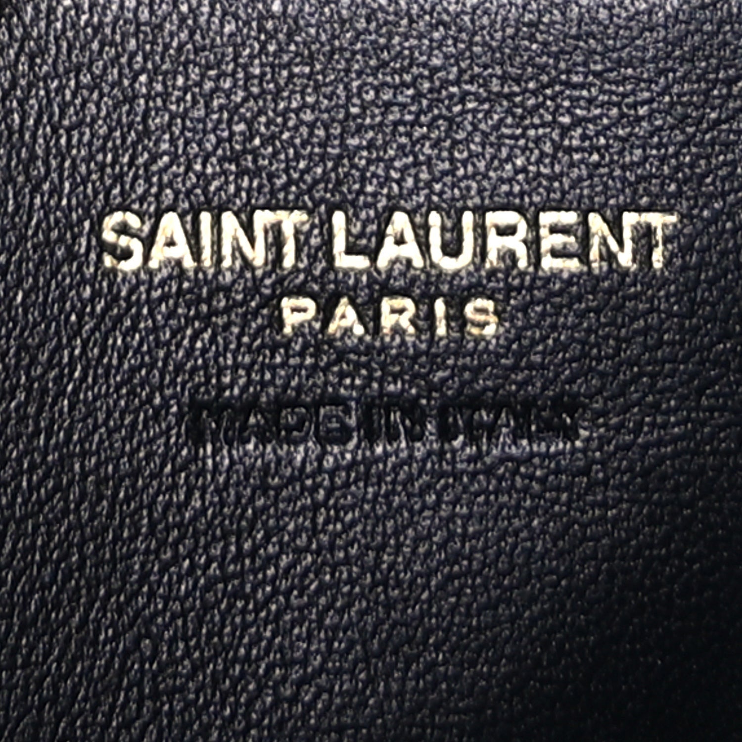 Saint Laurent Lambskin Quilted Gaby Vanity Bag  Olive Wood 5 of 8