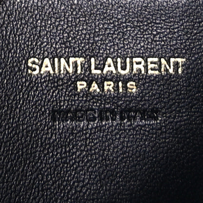 Saint Laurent Lambskin Quilted Gaby Vanity Bag  Olive Wood 5 of 8
