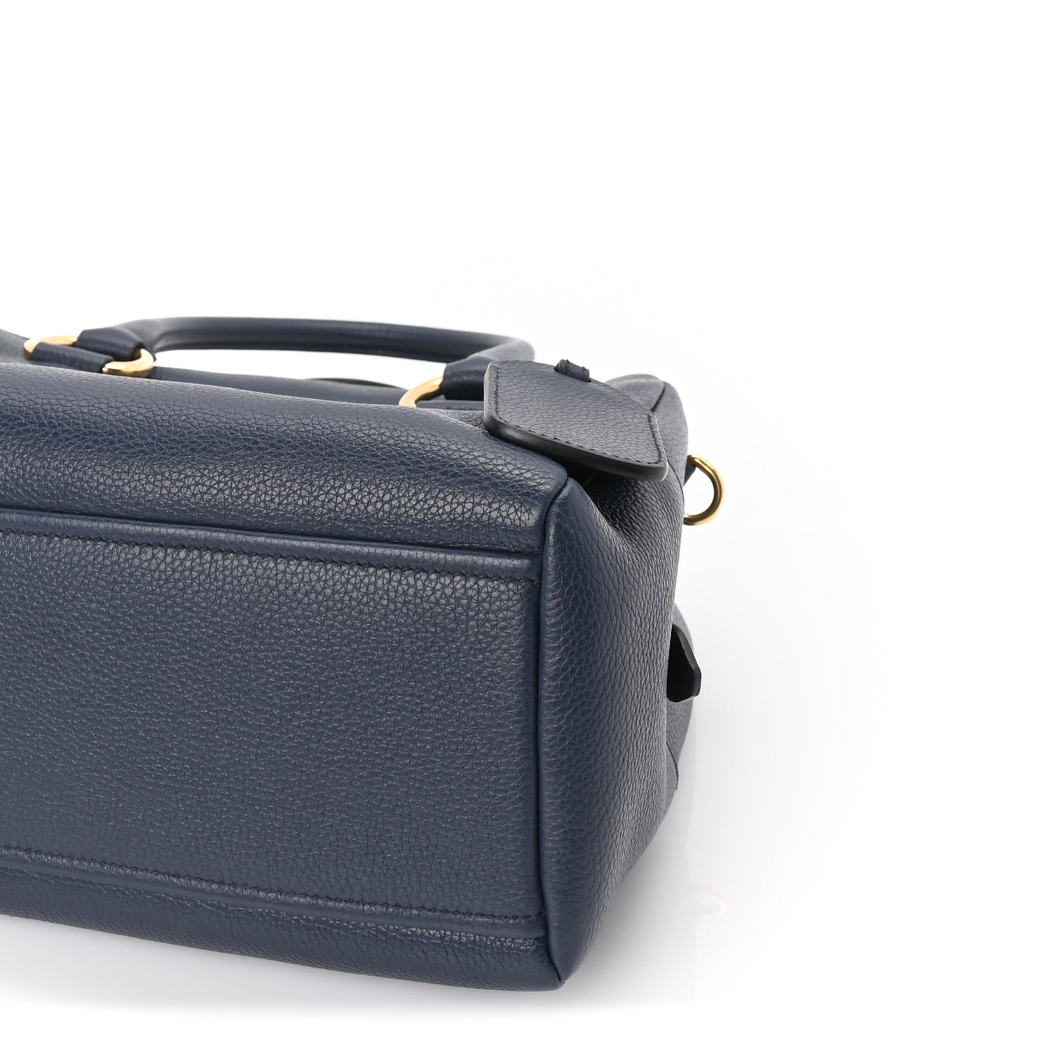 Prada Vitello Phenix Bauletto  Baltico 8 of 8
