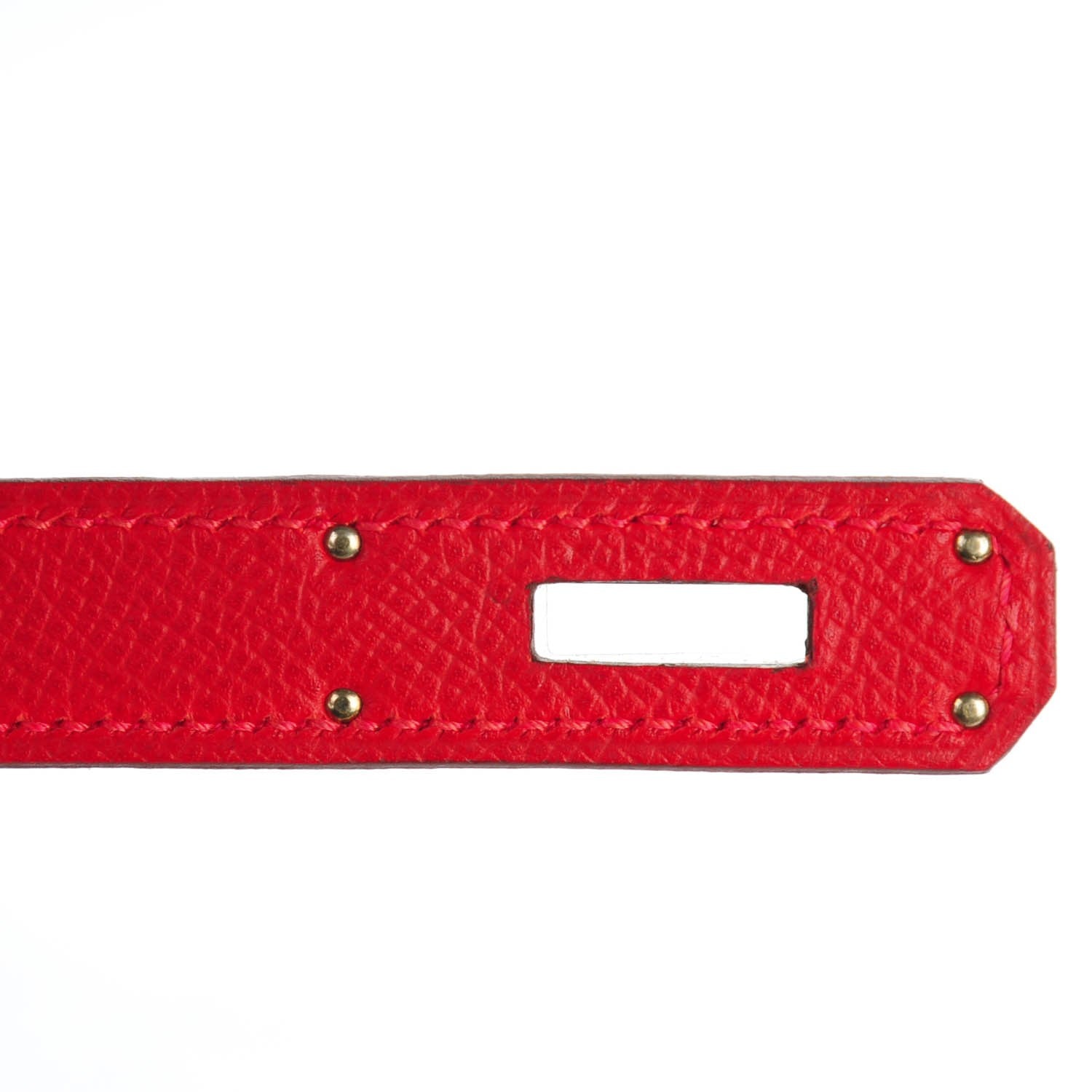 Hermes Epsom Kelly Sellier 32 Rouge Casaque 8 of 26