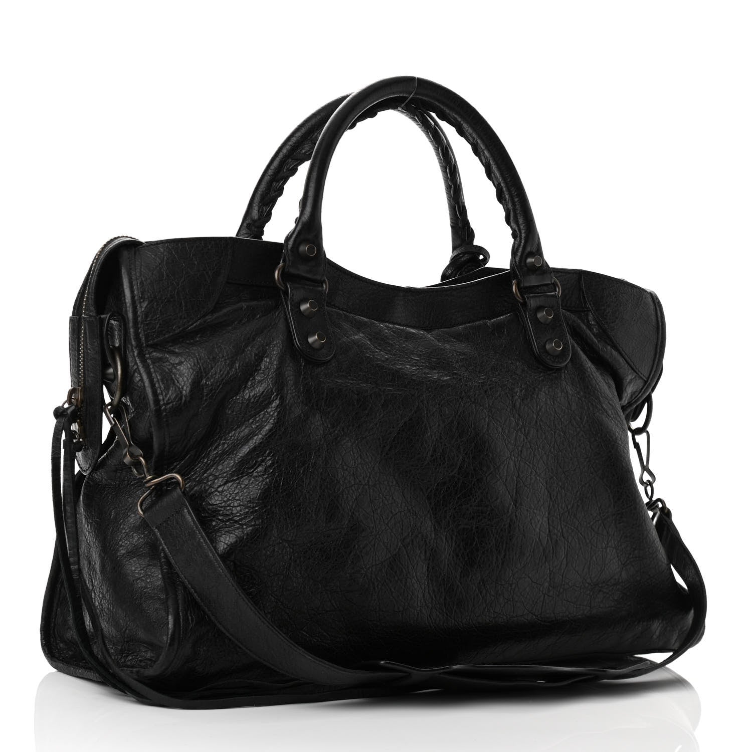 Balenciaga Agneau Classic Hardware City Black 3 of 10