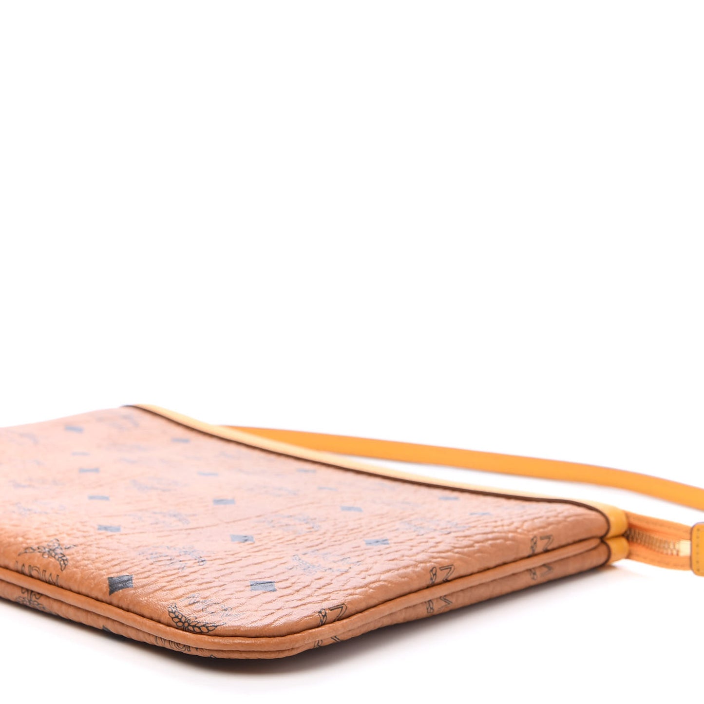 Visetos Liz Shopper Tote Pouch Cognac Yellow