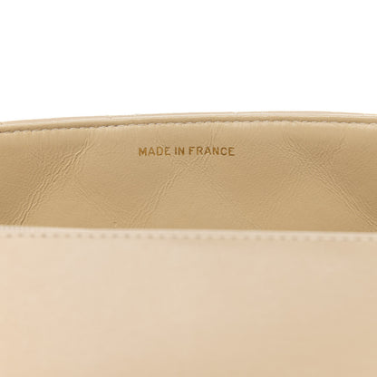 Chanel Lambskin Quilted Medium Single Flap Beige 8 of 17