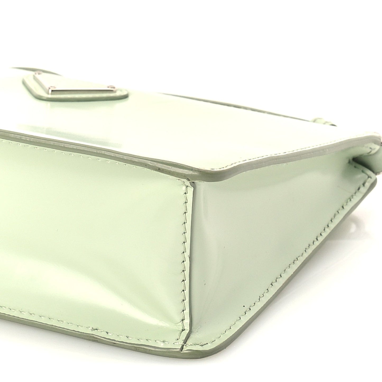 Spazzolato Mini Shoulder Bag  Vert Olive