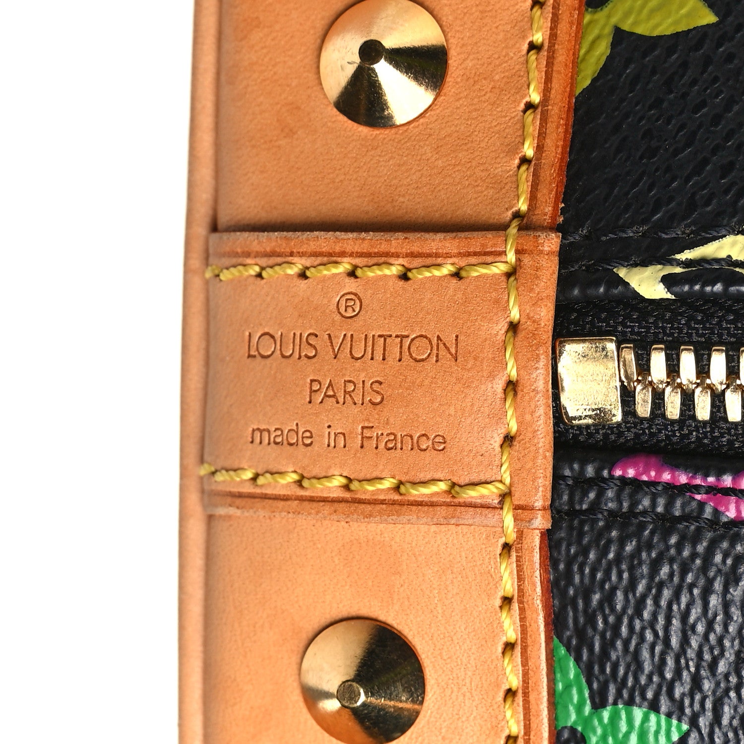Louis Vuitton Monogram Multicolor Alma Black 6 of 11