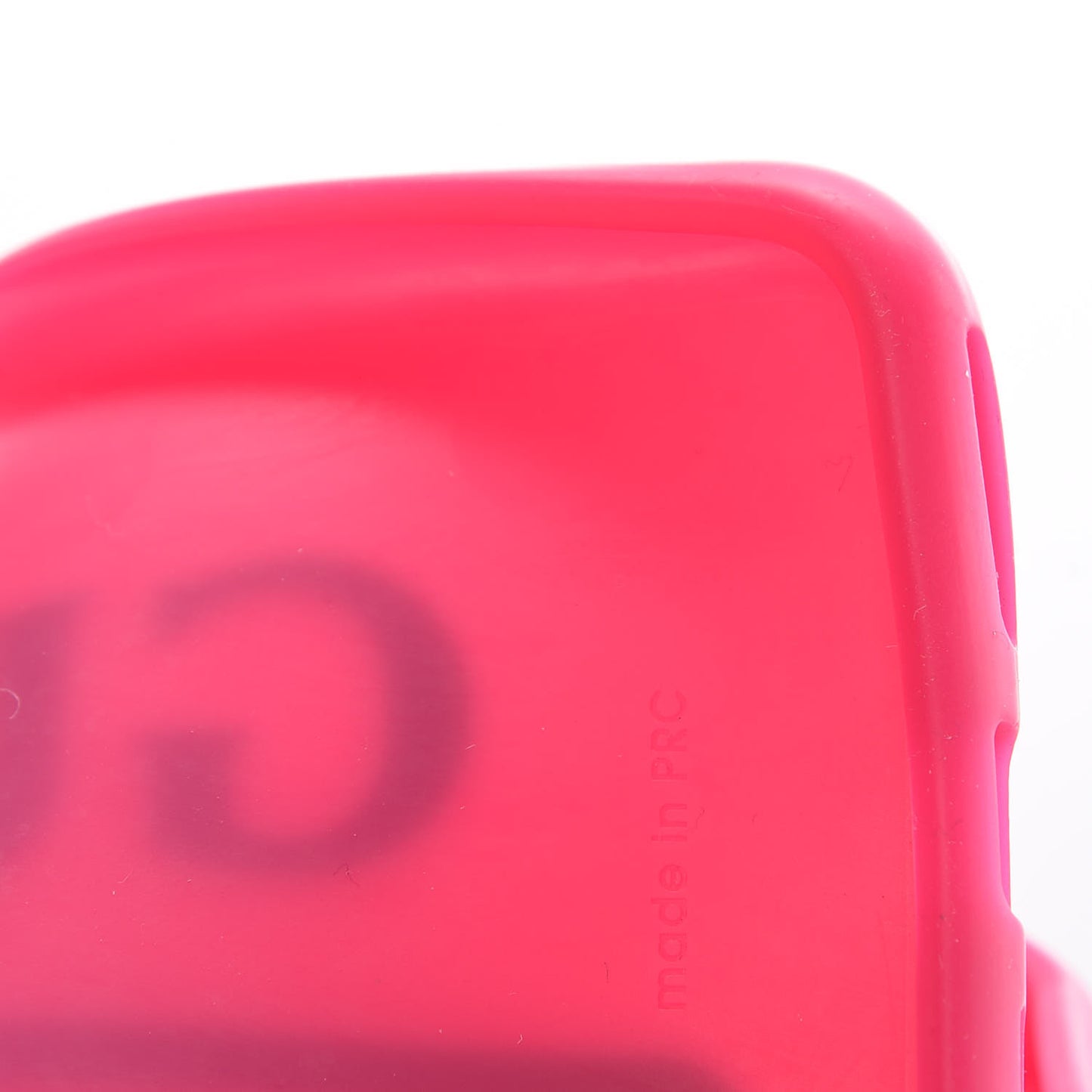 Rubber Print iPhone 7/8 Plus Case Pink