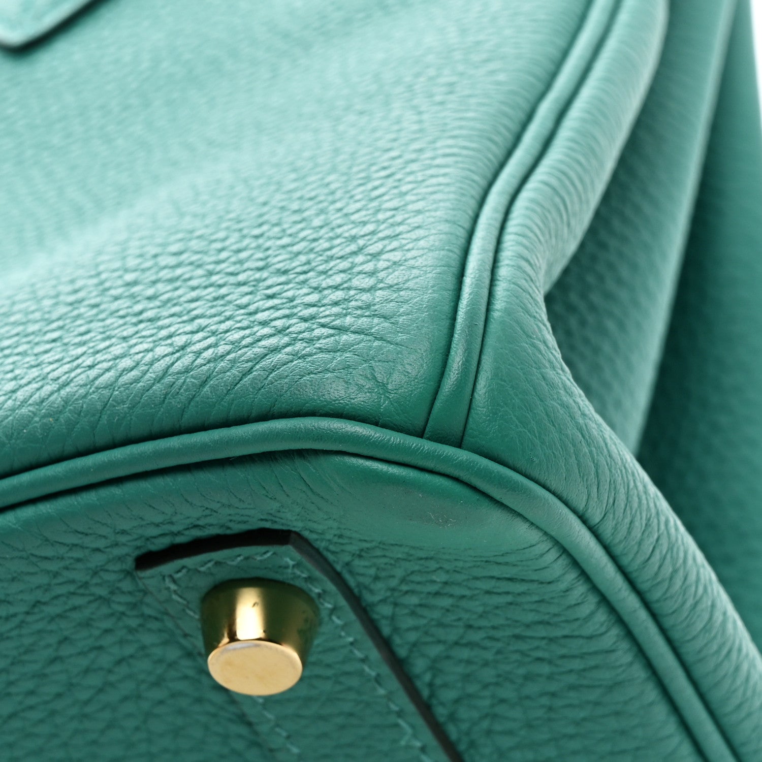 Hermes Togo Birkin 25 Vert Verone 12 of 12