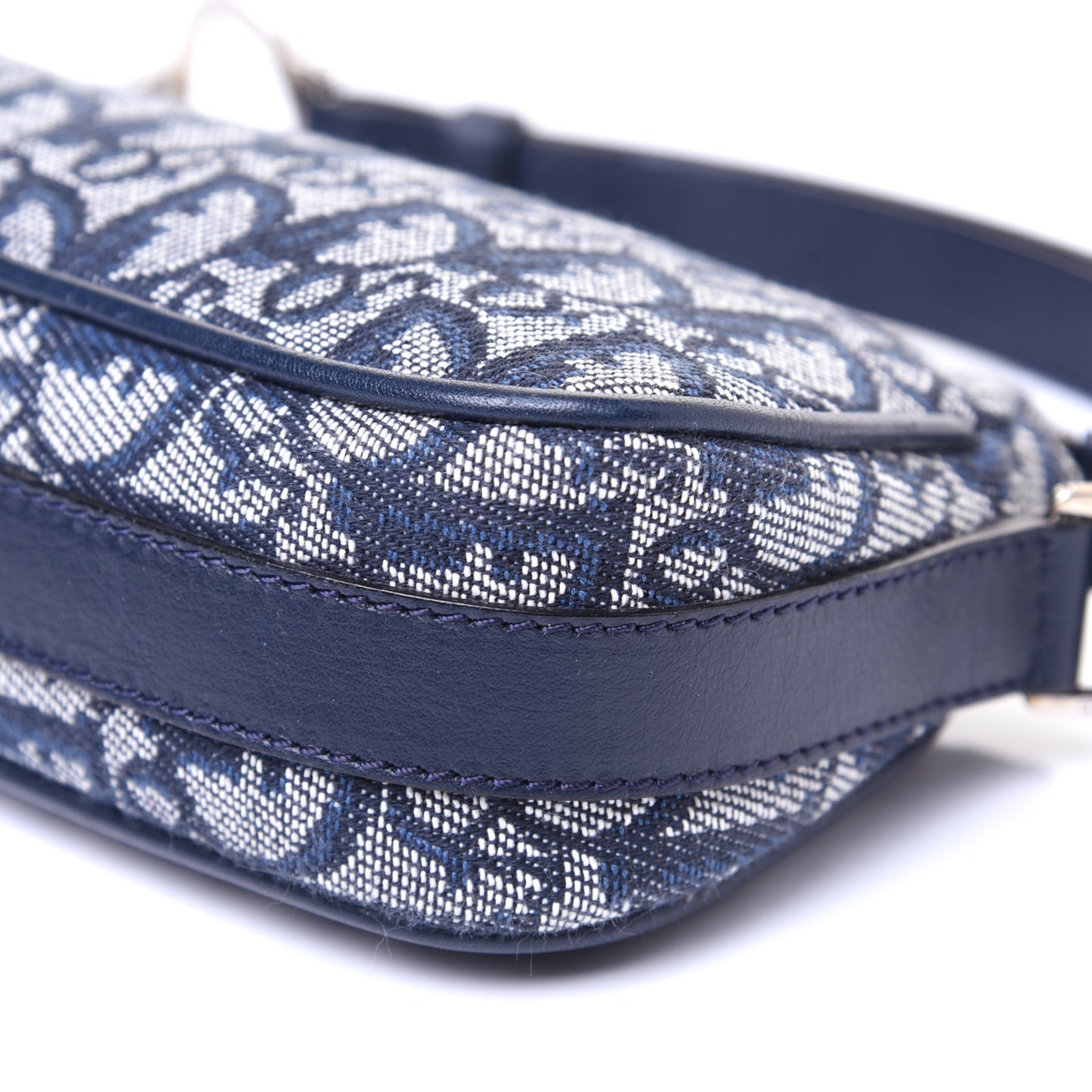 Monogram Shoulder Bag Blue