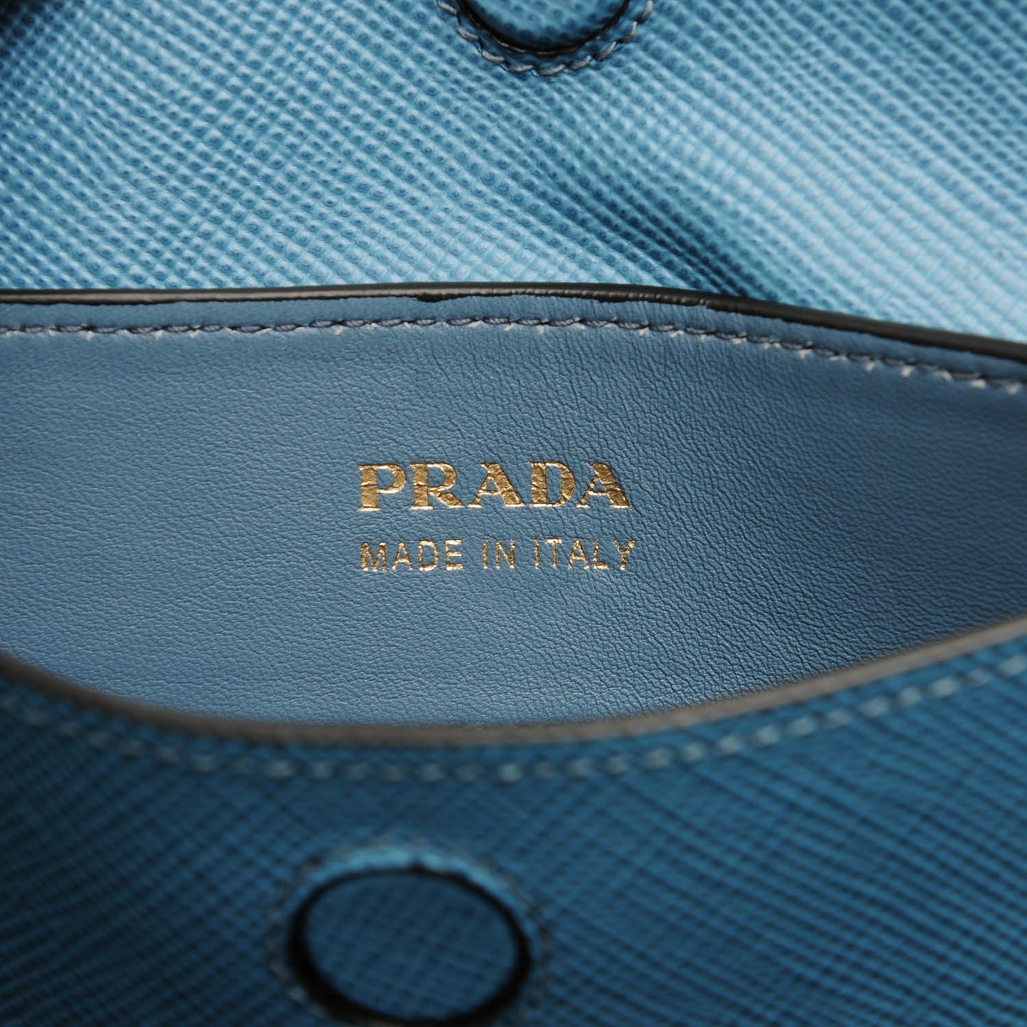 Saffiano Cuir Small Double Bag Aviazione