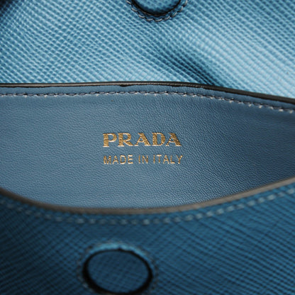 Prada Saffiano Cuir Small Double Bag Aviazione 7 of 8