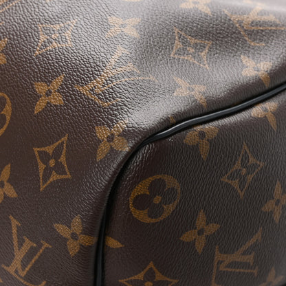 Louis Vuitton Monogram Macassar Keepall Bandouliere 45 8 of 10