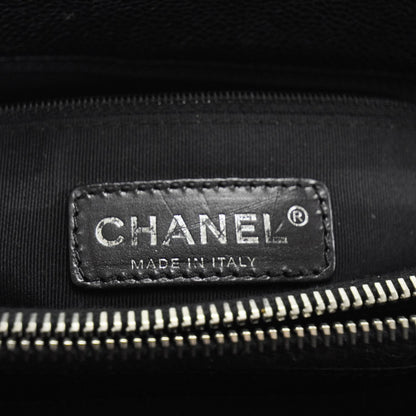 Chanel Caviar Quilted Grand Shopping Tote GST Black 10 of 11