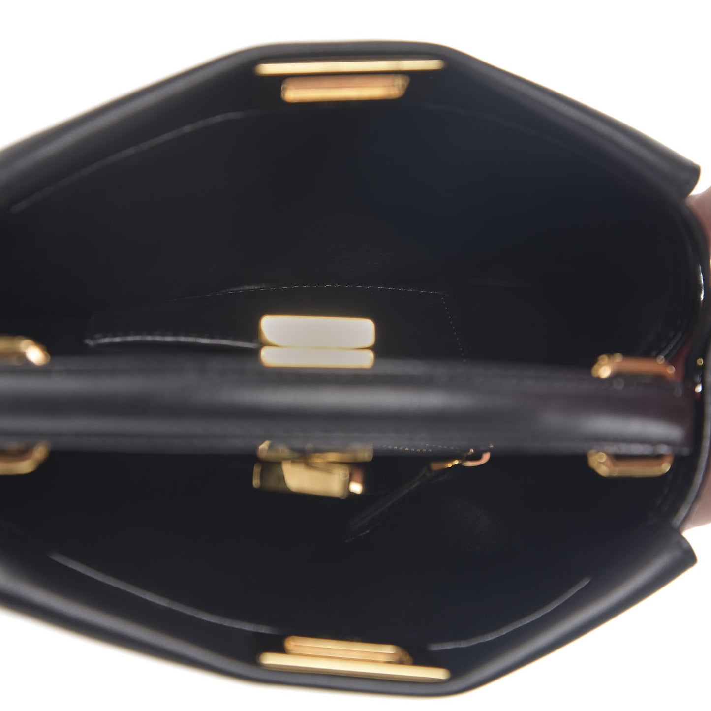 Nappa Mini Peekaboo Iconic Satchel Black