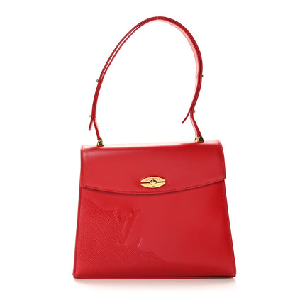 Louis Vuitton Cuir Opera Athenes Castillan Red 1 of 10
